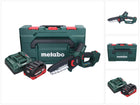 Metabo MS 18 LTX 15 sega da potatura a batteria 18 V 15 cm 5 m/s + 1x batteria ricaricabile 5,5 Ah + caricatore + metaBOX