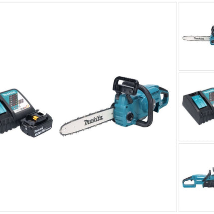 Makita DUC 357 RFX2 Motosega a batteria 18 V 35 cm 7,7 m/s Brushless + 1x batteria 3,0 Ah + caricabatterie