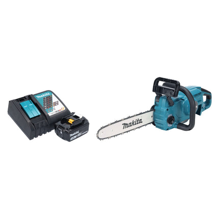 Makita DUC 357 RFX2 Motosega a batteria 18 V 35 cm 7,7 m/s Brushless + 1x batteria 3,0 Ah + caricabatterie