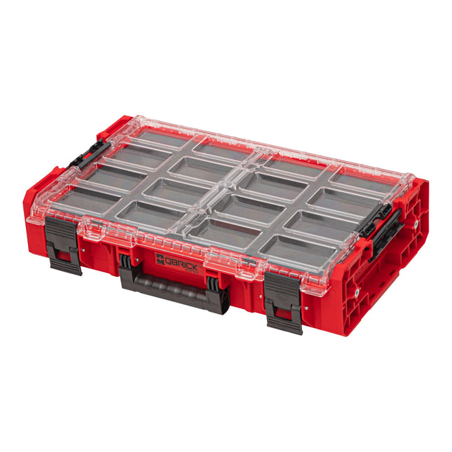 Qbrick System ONE Organizer XL 2.0 MFI RED Ultra HD Organizzatore personalizzato 582 x 387 x 131 mm 13,5 l impilabile IP66