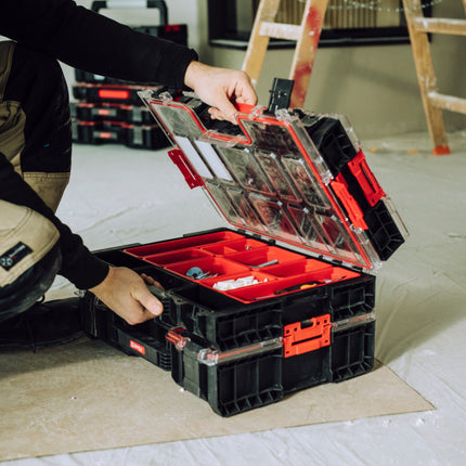 Qbrick System PRO 200 Organizer 452 x 358 x 79 mm 6 L impilabili IP54