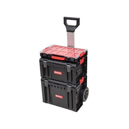 Qbrick System PRO Set 2 Carrello portautensili + PRO Cart 2.0 + PRO Toolbox 2.0 + PRO Organiser 100 450 x 390 x 690 mm 52 l IP54