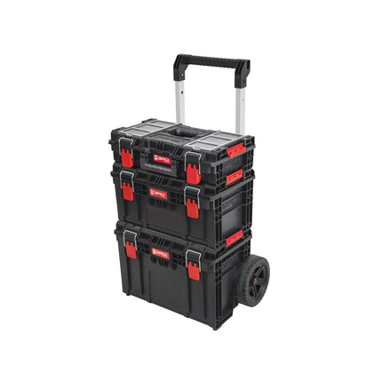 Qbrick System PRIME SET 1 Carrello PRIME impilabile + Cassetta porta attrezzi PRIME 250 Vario + Cassetta porta attrezzi PRIME 150 Vario impilabile IP66