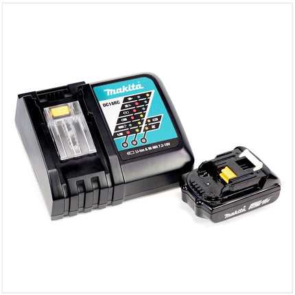 Makita DUH 523 RA1 Tagliasiepi a batteria 18V + 1x Batteria 2,0 Ah + Caricatore