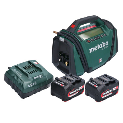 Compressore a batteria Metabo AK 18 Multi 18 V 11 bar + 2x batteria 4,0 Ah + caricatore