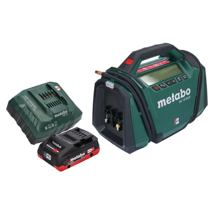 Compressore a batteria Metabo AK 18 Multi 18 V 11 bar + 1x batteria 4,0 Ah + caricatore