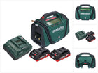 Compressore a batteria Metabo AK 18 Multi 18 V 11 bar + 2x batteria 4,0 Ah + caricatore
