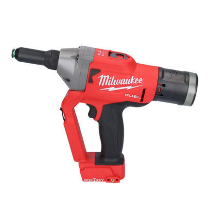 Rivettatrice cieca a batteria Milwaukee M18 ONEFPRT-501X 18 V 20 kN brushless + 1x batteria ricaricabile 5,0 Ah + caricabatterie + scatola HD
