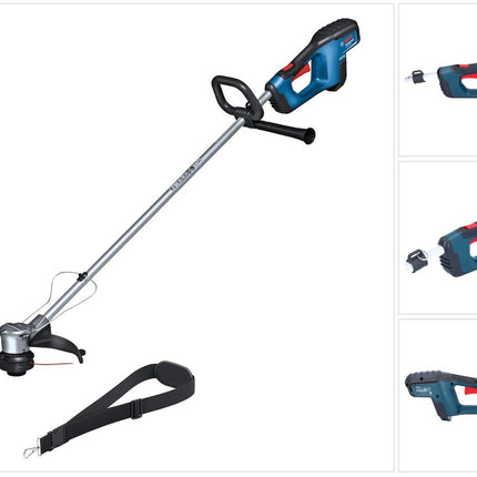 Bosch GRT 18V-33 Professional Cordless Edger 18 V 330 mm Brushless ( 06008D0000 ) Solo - senza batteria, senza caricabatterie