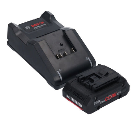 Soffiatore a batteria senza spazzole Bosch GBL 18V-750 Professional 18 V BITURBO + 1x batteria ProCORE 4,0 Ah + caricabatterie
