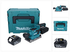 Makita DBO 381 T1JU 18 V 93 x 185 mm Levigatrice vibrante a batteria senza spazzole + 1x batteria 5,0 Ah + Makpac - senza caricabatterie
