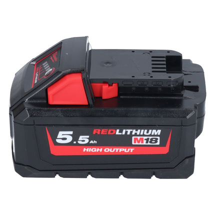 Milwaukee M18 FSAG125X-551 Smerigliatrice angolare a batteria 18 V 125 mm brushless + 1x batteria 5,5 Ah - senza caricabatterie