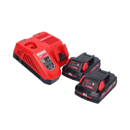 Milwaukee M18 FSZ-302 Akku Recipro Säbelsäge 18 V Brushless + 2x Akku 3,0 Ah + Ladegerät