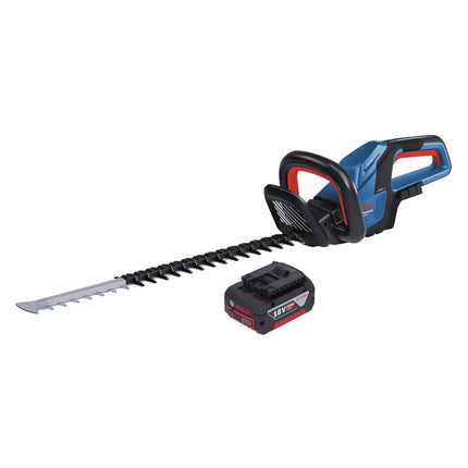 Bosch GHE 18V-60 Tagliasiepi professionale a batteria 18 V 60 cm senza spazzole + 1x batteria 4,0 Ah - senza caricabatterie