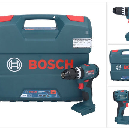 Bosch GSB 18V-45 Professional 18 V 45 Nm trapano a percussione a batteria Brushless + L-Case - senza batteria, senza caricabatterie