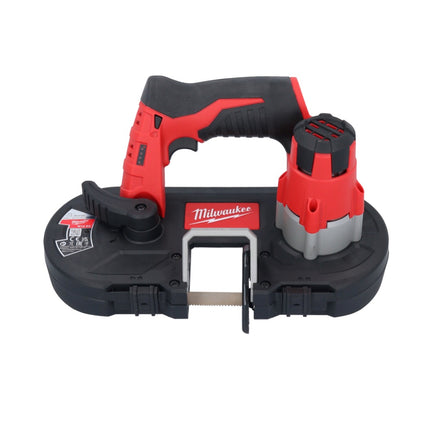 Milwaukee M12 BS-602 Akku Bandsäge 12 V 41 x 41 mm + 2x Akku 6,0 Ah + Ladegerät