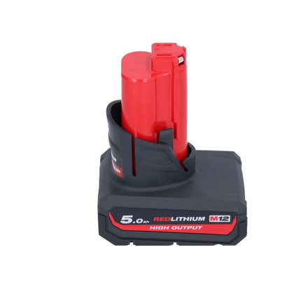 Milwaukee M12 PCSS-501 tagliatubi a batteria in acciaio inox 12 V 12 - 28 mm + 1x batteria ricaricabile 5,0 Ah - senza caricabatterie
