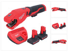 Milwaukee M12 PCSS-502 tagliatubi a batteria in acciaio inox 12 V 12 - 28 mm + 2x batteria ricaricabile 5,0 Ah + caricabatteria