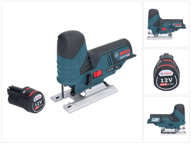 Bosch GST 12V-70 Seghetto alternativo professionale a batteria 12 V 70 mm + 1x batteria ricaricabile 2,0 Ah - senza caricabatterie