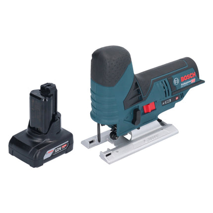 Bosch GST 12V-70 Seghetto alternativo professionale a batteria 12 V 70 mm + 1x batteria ricaricabile 6,0 Ah - senza caricabatterie