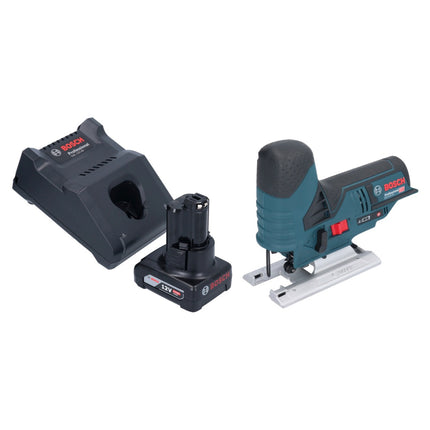 Bosch GST 12V-70 Seghetto alternativo professionale a batteria 12 V 70 mm + 1x batteria ricaricabile 6,0 Ah + caricabatterie