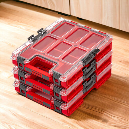 Toolbrothers RHINO XXL Organizer ULTRA Höhe M Boxen 2,5 l IP66 mit herausnehmbaren Boxen