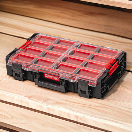 Toolbrothers RHINO XXL Organizer ECO Höhe XL Boxen+ 13,5 l IP66 mit herausnehmbaren Boxen + Trennwänden