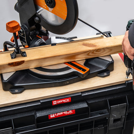 Toolbrothers RHINO XXL Piattaforma di lavoro multipla in legno e piastra multi adattatore