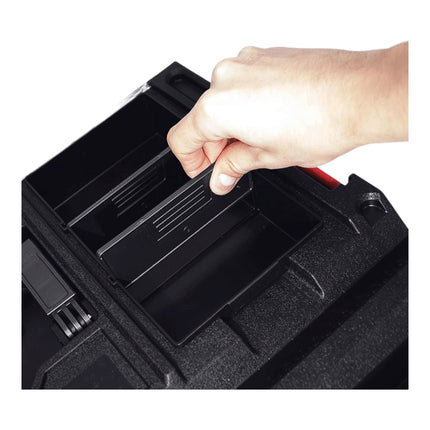 Toolbrothers RHINO XXL Valigia portautensili ECO Comfort+ altezza M 15,4 l IP66 con divisori estraibili + cassette