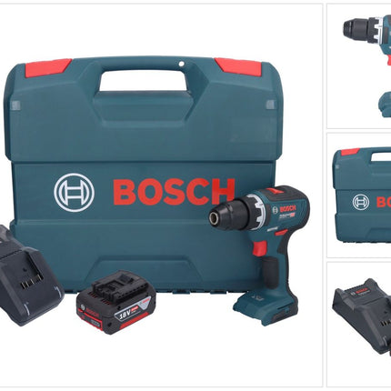Bosch GSR 18V-55 Professional Akku Bohrschrauber 18 V 55 Nm Brushless + 1x Akku 4,0 Ah + Ladegerät + L-Case