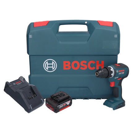 Bosch GSR 18V-55 Trapano avvitatore professionale a batteria 18 V 55 Nm brushless + 1x batteria ricaricabile 5,0 Ah + caricabatterie + valigetta a L