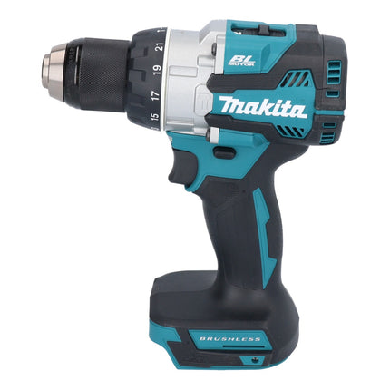 Makita DHP 489 RMJ trapano a percussione a batteria 18 V 73 Nm brushless + 2x batteria ricaricabile 4,0 Ah + caricabatterie + Makpac