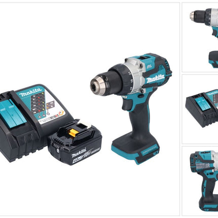 Trapano avvitatore a batteria Makita DDF 489 RM1 18 V 73 Nm brushless + 1x batteria ricaricabile 4,0 Ah + caricabatterie