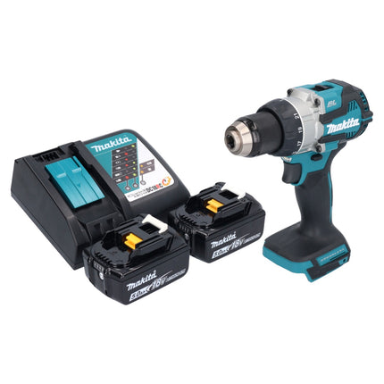 Trapano avvitatore a batteria Makita DDF 489 RT 18 V 73 Nm brushless + 2x batteria ricaricabile 5,0 Ah + caricatore