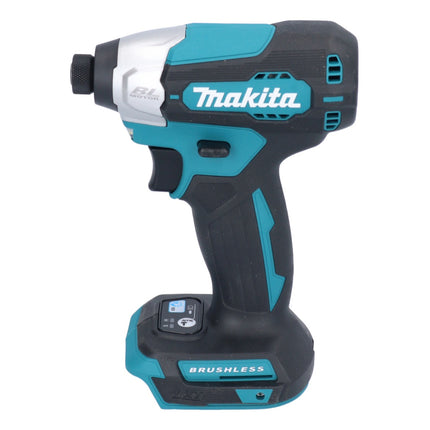 Avvitatore a impulsi a batteria Makita DTD 157 RG 18 V 140 Nm 1/4" brushless + 2x batteria ricaricabile 6,0 Ah + caricatore