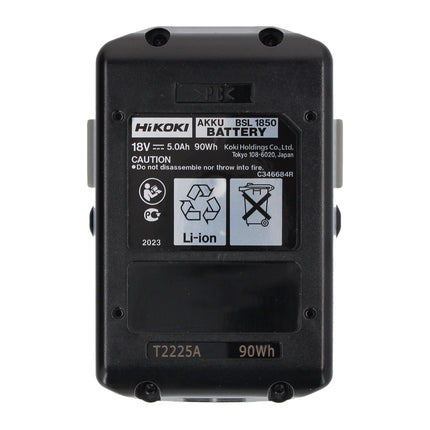 Hikoki BSL 1850 18 V 5,0 Ah / 5000 mAh Batteria agli ioni di litio