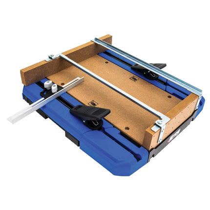 KREG Stazione mobile per taglio trasversale e troncatura ( KMA4100-INT ) portatile 305 x 38 mm - per seghe circolari portatili