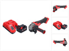 Milwaukee M18 FSAG115X 401 Akku Winkelschleifer 18 V 115 mm Brushless 1x Akku 4 0 Ah Ladegeraet 0 - toolbrothers