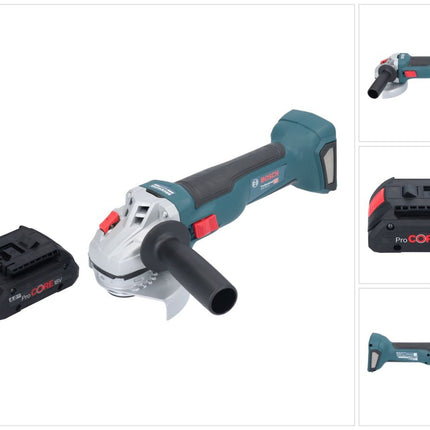 Bosch GWS 18V-10 Professional Akku Winkelschleifer 18 V 115 mm Brushless + 1x ProCORE Akku 4,0 Ah - ohne Ladegerät