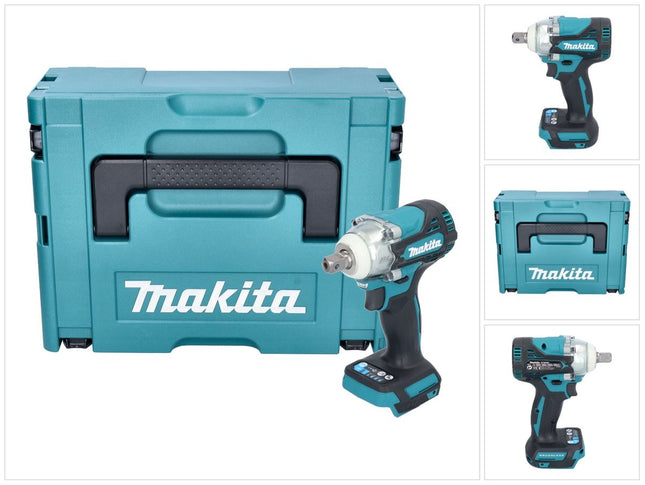Avvitatore a impulsi a batteria Makita DTW 301 ZJ 18 V 330 Nm 1/2" brushless + Makpac - senza batteria, senza caricabatterie