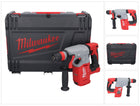 Martello combinato a batteria Milwaukee M18 BLHX-0X 18 V 2,3 J Brushless ( 4933478891 ) + scatola HD - senza batteria, senza caricabatterie