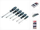 Makita E-10512 Set di 6 pezzi di cacciaviti SL4 / SL5,5 / SL6,5 / SL8 / PZ1 / PZ2