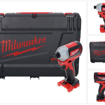 Avvitatore a impulsi a batteria Milwaukee M18 BLID2-0X 18 V 180 Nm 1/4'' Brushless ( 4933464519 ) + HD Box - senza batteria, senza caricabatterie