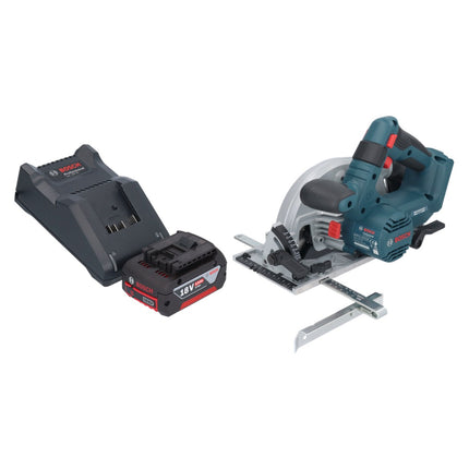 Bosch GKS 18V-57-2 Sega circolare professionale a batteria 18 V 165 mm brushless + 1x batteria ricaricabile 4,0 Ah + caricabatteria