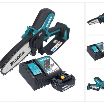 Motosega a batteria Makita DUC 150 RM 18 V 15 cm brushless + 1x batteria 4,0 Ah + caricabatterie