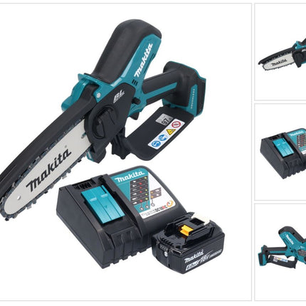 Makita DUC 150 RG Motosega a batteria 18 V 15 cm senza spazzole + 1x batteria 6,0 Ah + caricatore