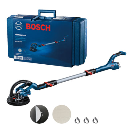 Bosch GTR 55-225 Levigatrice professionale per cartongesso 550 W 225 mm 110 - 230 cm ( 06017D4000 ) + valigetta