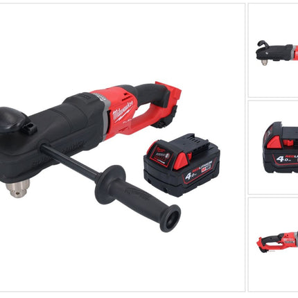 Milwaukee M18 FRAD2-401 Trapano angolare a batteria 18 V 122 Nm brushless + 1x batteria 4,0 Ah - senza caricabatterie