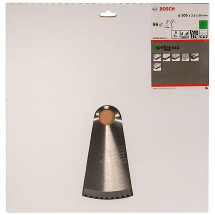 Lama circolare BOSCH Ø esterno 305 mm Numero di denti 96 WZ/N ( 8000342029 )