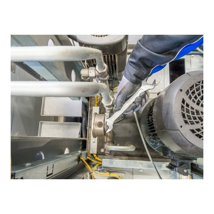 Chiave aperta doppia HAZET 450N 13 x 17 mm lunghezza 205,5 mm ( 4000822518 )